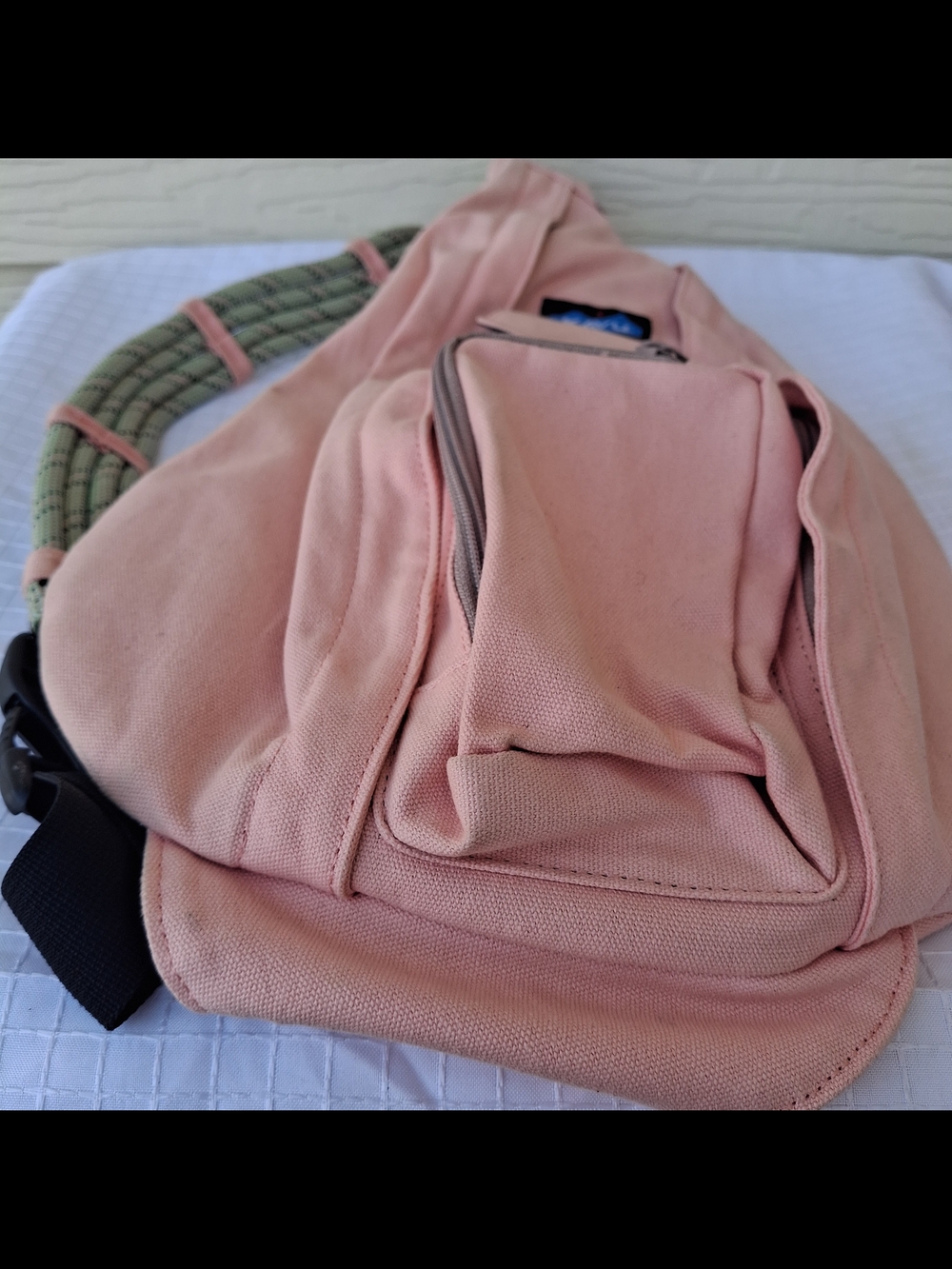 KAVU Womens Rope Sling Bag - Peach - Picture 3 of 6